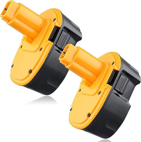 DC9096 6.0Ah 18V Replacement for Dewalt Batteries Lithium-Ion Compatible with Dewalt 18V Battery DC9098 DC9099 DW9095 DW9096 DW9098 Cordless Power Tools 2 PCS (2) in Saudi Arabia