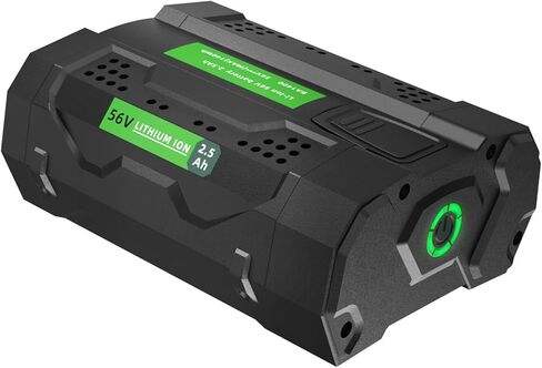 Replacement for EGO 56V Battery 2.5Ah, BA1400T BA1400 Lithium-Ion Battery Compatible with EGO 56 Volt Power+ Cordless String Trimmer Leaf Blower, Upgraded 5-LED Fuel Gauge in Kuwait