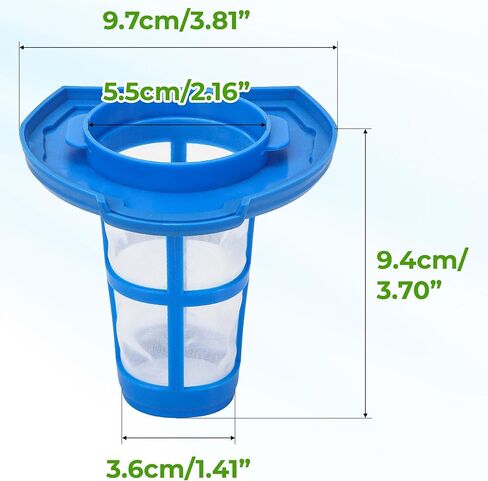 استبدال سلة فلتر التفريغ VSD1801 VSD1001 لمكنسة Vacmaster، تصميم خفيف الوزن وتركيب سريع، أداء تنظيف محسن، ترشيح فعال للغبار الدقيق، يناسب مبيت مرشح HEPA in Kuwait