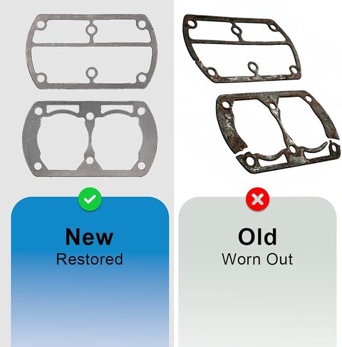 AUTOVIC Valve Repair Rebuild Kit Replacement Reed Valves Compatible with Ingersoll Rand SS3 Compressor Pumps Replace for 37996261 97330658 54571609 VRK-6261-IR in Kuwait