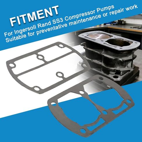 AUTOVIC Valve Repair Rebuild Kit Replacement Reed Valves Compatible with Ingersoll Rand SS3 Compressor Pumps Replace for 37996261 97330658 54571609 VRK-6261-IR in Kuwait