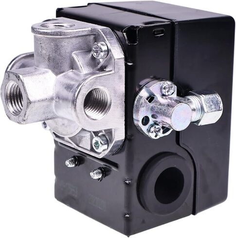 Pressure Switch w/Unloader Valve & Lever 56288772 Compatible for Ingersoll Rand Air Compressor 140/175 psi in Kuwait