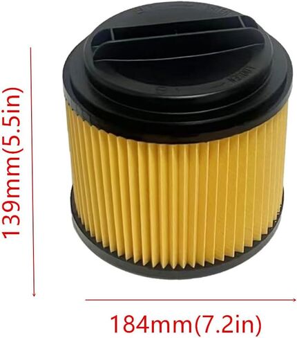 1 حزمة yamoutai A32RF03N استبدال خرطوشة فراغ فلتر HEPA متوافق مع PWV201 18V ONE + 4.75 Gal. مكنسة كهربائية رطبة/جافة مع غطاء مرشح in Kuwait