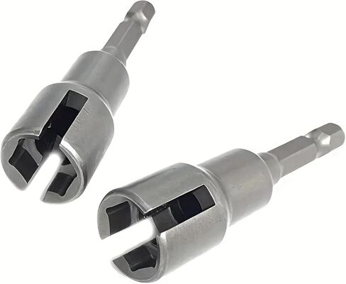 Hex Shank Socket Driver Adapter & Eye Bolt Screw Driver, Hex Shank Drill Bit Extension, Quick Install Tool for Woodworking, DIY & Home Improvement in Kuwait