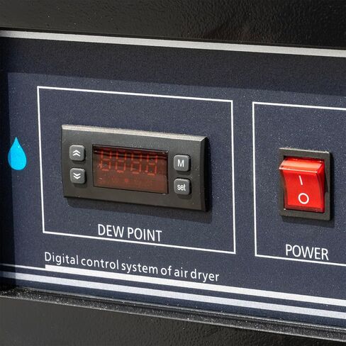 Compressor Source CSRD-125 125 CFM Refrigerated Air Dryer for 20-30 HP Air Compressors 110V with Automatic Electronic Timer Drain and Integrated Electronic Display in Kuwait