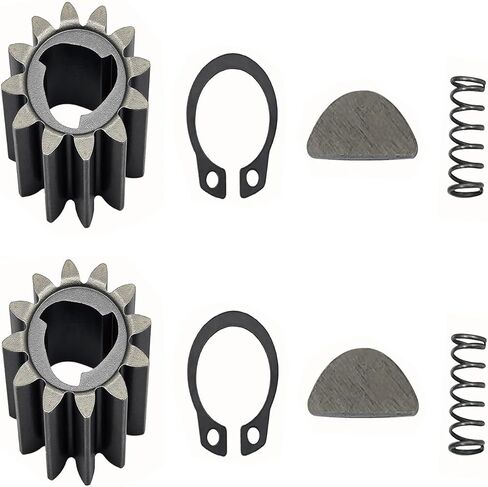 2pcs 42661-VE2-800 Gear Kit 12 Teeth Keys Springs Clips for fits Honda HRR216/HRS216 Lawn Mower, Fits HRB216K4 HRB216K5 Models in Kuwait