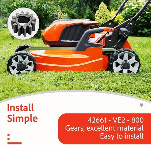 2pcs 42661-VE2-800 Gear Kit 12 Teeth Keys Springs Clips for fits Honda HRR216/HRS216 Lawn Mower, Fits HRB216K4 HRB216K5 Models in Kuwait
