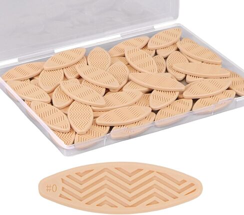 PVC Plastic Biscuit Joiner Tool #20 – 50 Pack White Joiner Biscuits for Connecting PVC Decorative Panels, Woodworking, Biscuit Connector for Furniture Frames, Door Frames, Countertop Joiner in Saudi Arabia