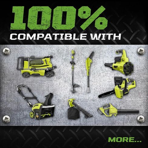 استبدال Masione 40V 6.0Ah لبطارية Ryobi المتوافقة مع بطارية Ryobi 40V OP40601 OP4050A OP4040 OP4030 OP4050 OP40401 المتوافقة مع الأدوات اللاسلكية in Kuwait