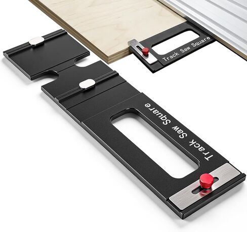 Nuogo Track Saw Guide Track Saw Square Tracks Rail Square Guide 90° Right Angle Cuts From Edge Auto-Align and Fast Adjust for Woodworking and DIY Precision Cutting in Kuwait