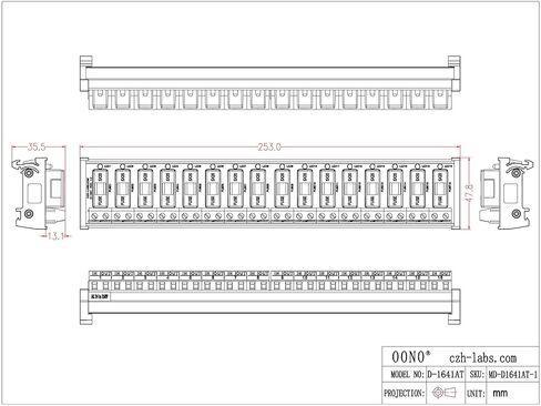 وحدة الصمامات DIN Rail Mount AC 24-250V (8 قنوات) in Saudi Arabia
