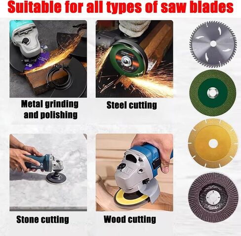 Angle Grinder Guard, 6.45 Inch, with Adjustable Flange Wrench, Adjustable Protective Shield for 4-6 Inch Blades, Compatible with Dewalt, Milwaukee, Makita, Metabo, Bosch, RYOBI Grinders in Kuwait