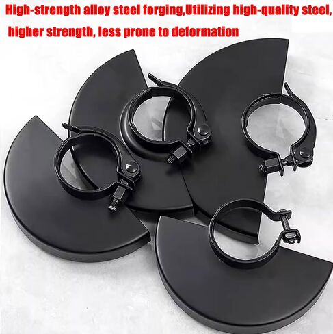 Angle Grinder Guard, 6.45 Inch, with Adjustable Flange Wrench, Adjustable Protective Shield for 4-6 Inch Blades, Compatible with Dewalt, Milwaukee, Makita, Metabo, Bosch, RYOBI Grinders in Kuwait