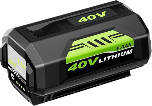 40V 6.0Ah استبدال لبطارية Ryobi 40V OP4060A1 0P40601 0P4075A OP4050A OP4026A OP40201 0P4040 0P401 ليثيوم-لون متوافق مع أداة الطاقة اللاسلكية Ryobi 40 فولت in Kuwait