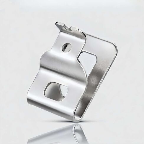 (4 عبوات) N268241 N086039 مشابك حزام من الفولاذ المقاوم للصدأ تناسب أدوات الطاقة 20 فولت، متوافقة مع DCD980، DCD985، DCD980L2، DCD985L2، تتضمن براغي وخطاطيف أدوات الحفر in Kuwait