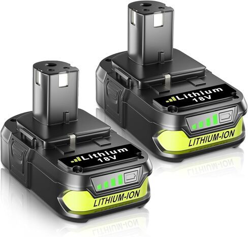 FERRYBOAT 2Packs 3600mAh P102 Replacement for Ryobi 18V Battery Compatible with Ryobi 18 Volt Battery Lithium-ion P102 P103 P104 P105 P107 P108 P109 P122 P190 in Saudi Arabia
