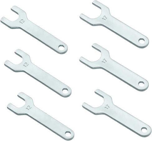 مجموعة أدوات مفتاح ربط طاحونة هوائية 6 عبوات 301-69A و301-69B، متوافقة مع سلسلة Ingersoll Rand 301 308 5102 5108 M2، مفاتيح استبدال طاحونة زاوية متينة لمطاحن القوالب الهوائية in Kuwait