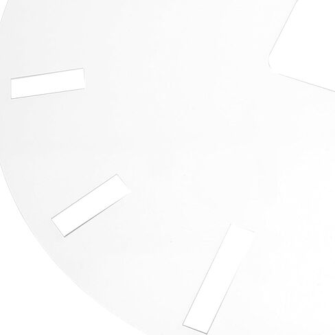 Acrylic Clock Face Template for DIY Clock Board Inlay Router Template for Woodworking Dial Patterns Reusable Stencil and Crafting in Kuwait