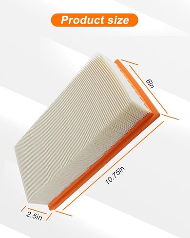 Dust Collector Flat Filter Replace VF130H Compatible with Bosch VAC090 VAC140 Serise, Dry Vacuum Filter Only in Kuwait