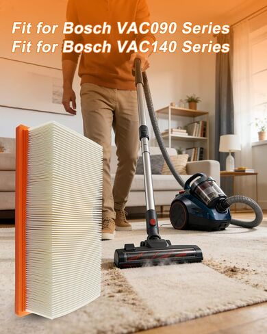 Dust Collector Flat Filter Replace VF130H Compatible with Bosch VAC090 VAC140 Serise, Dry Vacuum Filter Only in Kuwait