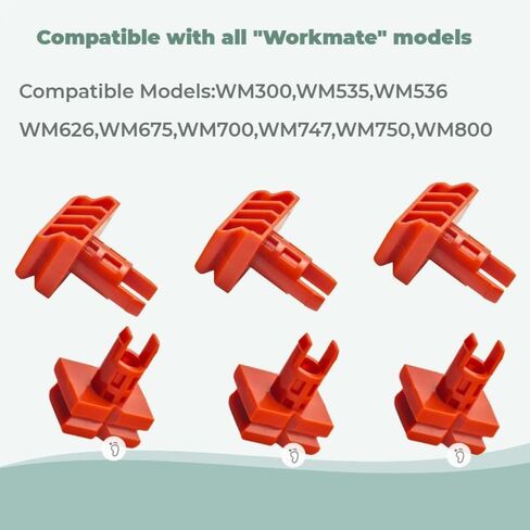 6 قطع 79-010-4 ربط قبضة دوارة، لجميع موديلات "Workmate"، WM300 WM535 WM536 WM626 WM675 WM700 WM747 WM750 WM800 in Kuwait