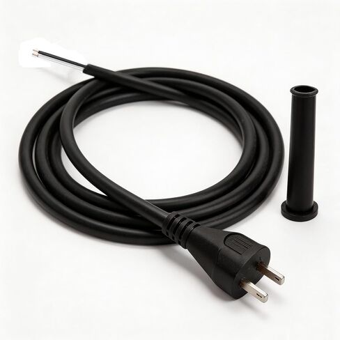 33007898 16 مقياس 2 سلك استبدال سلك الطاقة 10FT مع نهاية عارية وقابس 2 الشق لـ DW704 DW705 DW708 DW718 DW849 DWP849X منشار ميتري منشار دائري in Kuwait