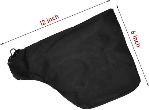 Universal Dust Collection Bag for Diagonal Saw Edge Planer Tank Belt Sander Cutting Machine (1 black dust collection bag) in Kuwait