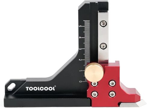 منشار الطاولة TOOLCOOL، مقياس الارتفاع، جهاز قياس العمق، أداة تحديد المقياس مع وظيفة أداة وضع العلامات (إمبراطوري) in Kuwait