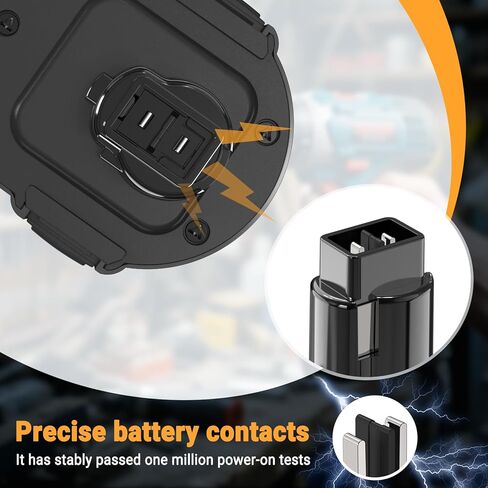 Shentec 2-Pack 4000mAh 12V Replacement Battery Compatible with Dewalt DW9071 DW9072 DC9071 DE9037 DE9071 DE9072 DE9074 DE9075 152250-27 397745-01, Ni-MH Battery in Kuwait