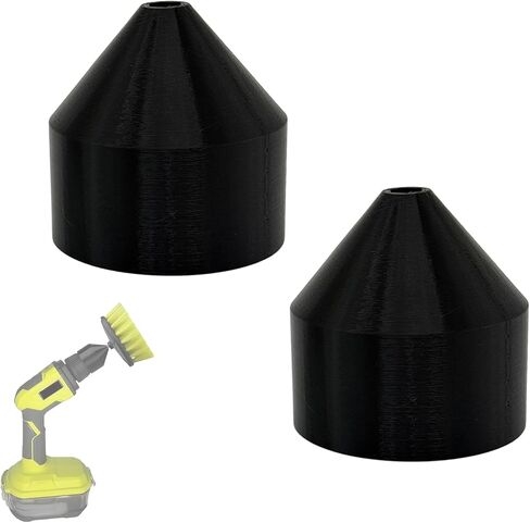 2PCS Triangle to Hex Bit Adapter for Ryobi Power Scrubbers, Durable Drill Bit Converter for Cleaning Brushes, Power Scrubber Attachment in Kuwait