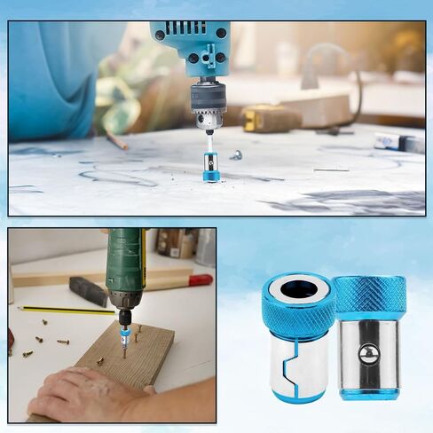 9pcs Magnetic Screwdriver Ring with 3pcs PH2 Bits, Strong Magnet Detachable Magnetizer Screw Rings Replacement Holders for 1/4 Inch Hex Screw Driver and Power Drill Bits Accessories in Kuwait
