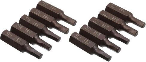 H4/4 مللي متر عرافة بت مجموعة مفك بت مجموعة 5/16 بوصة عرافة عرقوب 1-1/4 "طول شنيور يعمل بالبطارية بت-10 قطعة in Kuwait