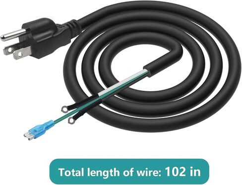 مجموعة سلك الطاقة 22-64-1260 كابل طاقة بديل 100 بوصة عالي التحمل لمثقاب Mil wauk-ee Super Hawg 1680-20 (SER.407A، 407B، 407C) وملحقات أدوات الطاقة 1680-21 in Kuwait