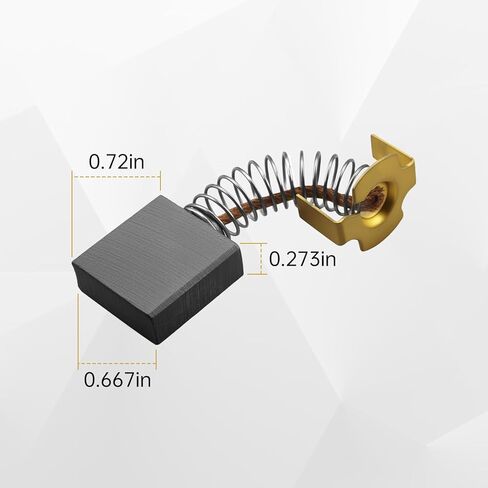فرش محرك 614367-00 لمنشار ميتري Dewalt DW703 DW713 DW715، استبدال فرش الكربون المتوافقة مع منشار الطاولة Ryobi BTS21 BTSI6 (عبوتان) in Kuwait