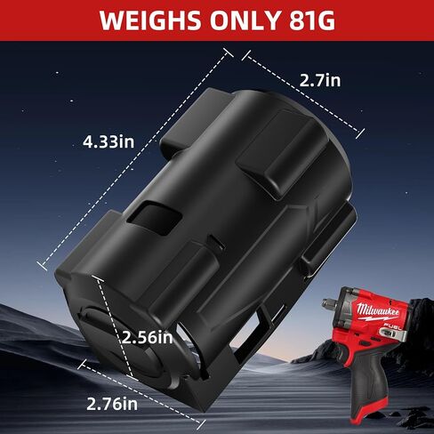 2562-20 2563-20 Impact Cover Boot Rubber for Milwaukee M12 Fuel Stubby Protective Boot - 3/8" 1/2 Accessory Tool Shell Sleeve Fits 49-16-2562 2563p-20 in Saudi Arabia