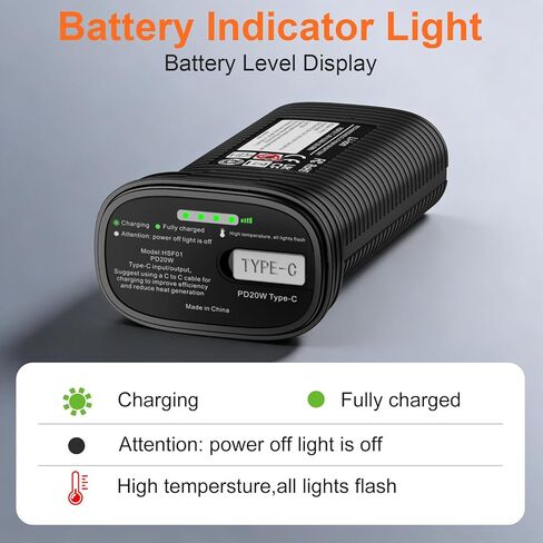 Amityke 7.4V 5.0Ah Rechargeable Lithium Ion Battery Compatible with WOLFBOX MF200 Replacement Battery, Removable Spare Power for Compressed Air Duster in Saudi Arabia