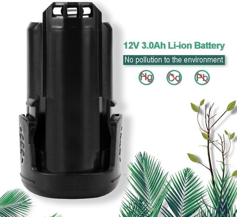 استبدال بطارية ليثيوم أيون 12 فولت 3.0 أمبير في الساعة من CREABEST لجهاز Dremel 8300 8220 8200 B812-03، B812-02، B812-01 أدوات لاسلكية، متوافقة مع بطارية Dremel 12 فولت تتضمن شحن ليثيوم أيون واحد in Kuwait