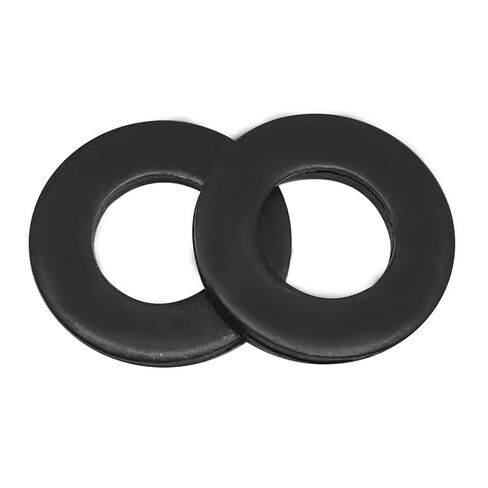 30 Pcs M16 Black Flat Washer,12.9 Grade Carbon Steel Washers,Black Oxidation Treatment,for Screws and Bolts in Saudi Arabia
