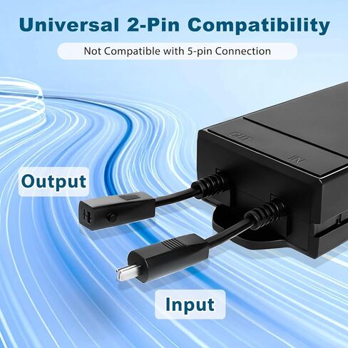 2 Rechargeable Battery Packs for Reclining Furniture, 2500mAh Universal Wireless Recliner Battery Charger for Electric Recliner, Sofas, Lift Chairs, Couch, 2-Pin Connection Reclining Furniture in Kuwait