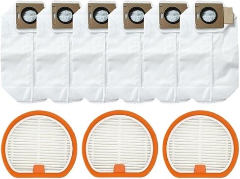 Part Dust Bag, Hepa Filter, Compatible for Uwant V500, Handheld Vacuum Cleaner(As Show) in Kuwait