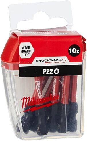 Shockwave™ Impact Duty Bits PZ2 x 50mm (Pack 10) in Kuwait