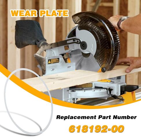لوحة ارتداء 618192-00 متوافقة مع DeWalt DW718 DWS780 DWS782 DWS779 DW718-AR DW718-B2 DWS779 DWS780-AR DWS780-B2 لاستبدال 618192-00 in Kuwait