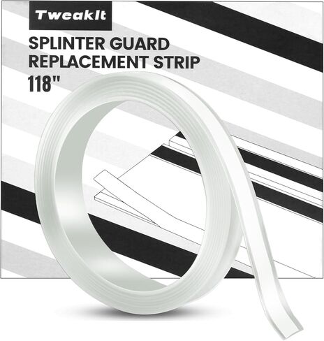 118" Splinter Guard Replacement Strip for Festool Track Saw Guide,Track Saw Splinter Guard for FS/2, 1400/2, FS-SP 5000, FSK Guide Rails Tape Accessories,White in Kuwait