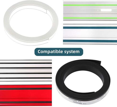 118" Splinter Guard Replacement Strip for Festool Track Saw Guide,Track Saw Splinter Guard for FS/2, 1400/2, FS-SP 5000, FSK Guide Rails Tape Accessories,White in Kuwait