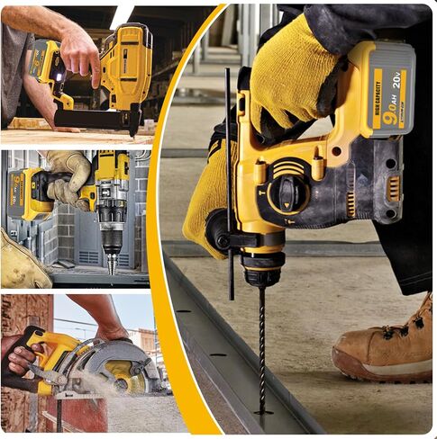 waitley 2 Pack 20V 9.0A Replacement Battery Compatible with Dewalt DCB200 DCD DCF DCG Series Cordless Power Tools (Not Made in Dewalt) in Kuwait
