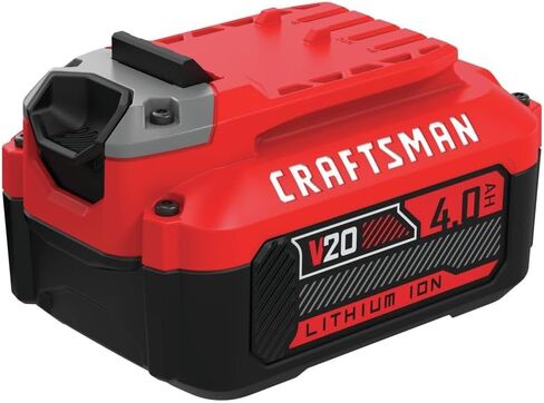 بطارية ليثيوم أيون CRAFTSMAN CMCB204R V20 سعة 4 أمبير (متجددة) in Kuwait