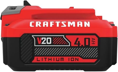 بطارية ليثيوم أيون CRAFTSMAN CMCB204R V20 سعة 4 أمبير (متجددة) in Kuwait