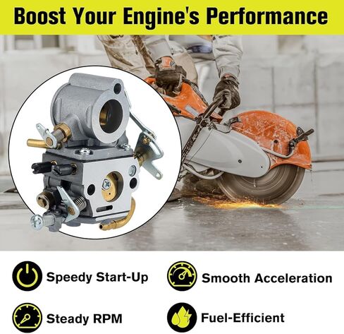 TS420 TS410 Carburetor for STIHL TS 420 TS410Z TS420Z Concrete Cut-Off Saw 4238 120 0600 C1Q-S118 Carb with Filter Maintenance Kit in Kuwait