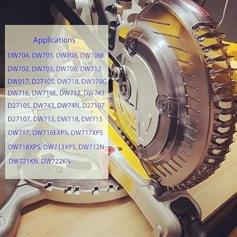 145344-01 استبدال مسمار المنشار الميتري لـ Dewalt Mitre Saw Arbor Bolt DW703 DW704 DW705 DW706 DW708 DW712 DW715 DW716 DW718، رقم الجزء 14534401، N436564 2-Pack in Kuwait