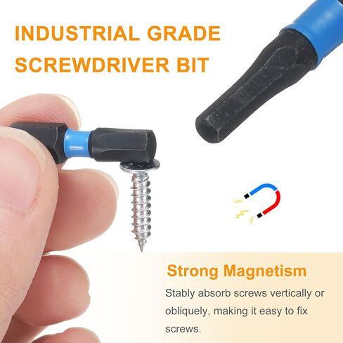 HARFINGTON 4pcs H2.0 Hex Screwdriver Bit 1/4" Hex Shank 25mm/1" Length Magnetic Hexagon Head Hex Bits S2 Steel Screw Driver Bit Industrial Grade Electric Drill Bits in Saudi Arabia
